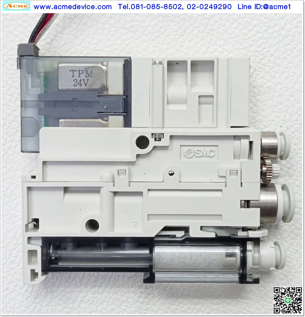 Vacuum Ejector SMC รุ่น ZK2B10R5NL3-06-J, -91 kPa, (Interlock)