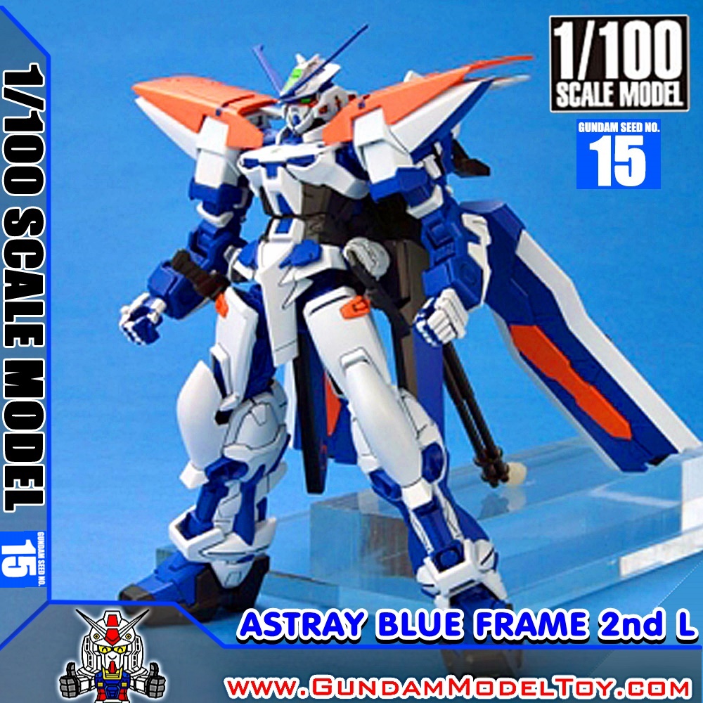 1/100 SCALE MODEL GUNDAM ASTRAY BLUE FRAME SECOND L กันดั้ม แอสเทรย์ บลูเฟรม SL