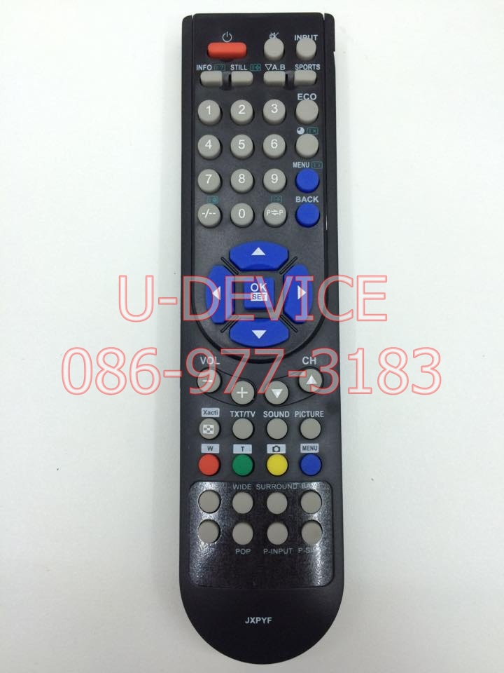 รีโมททีวี Sanyo รุ่น JXPYF