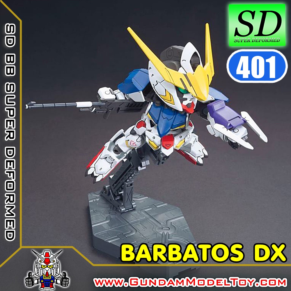 SD BB401 GUNDAM BARBATOS DX กันดั้ม บาร์บาทอส DX