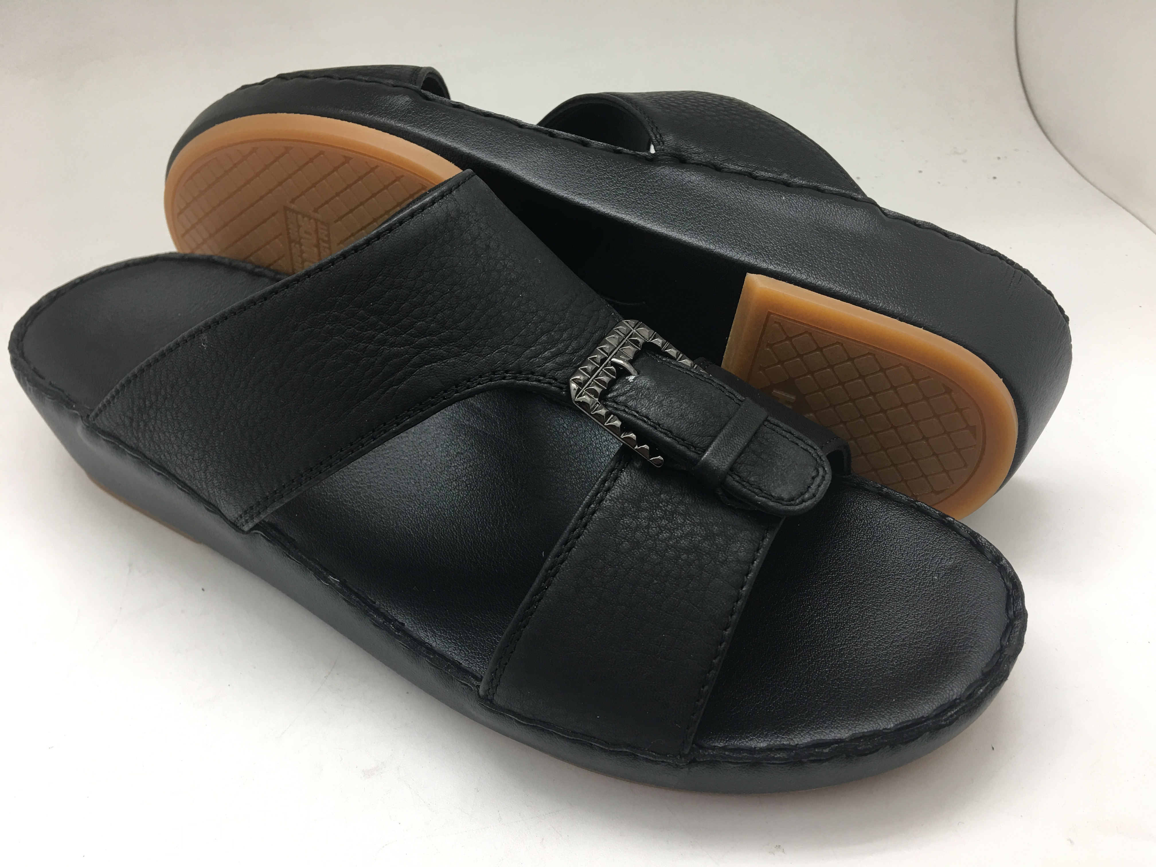 MEN ARABIC SLIPPER COW CHAMOIS LEATHER HIGH QUALITY