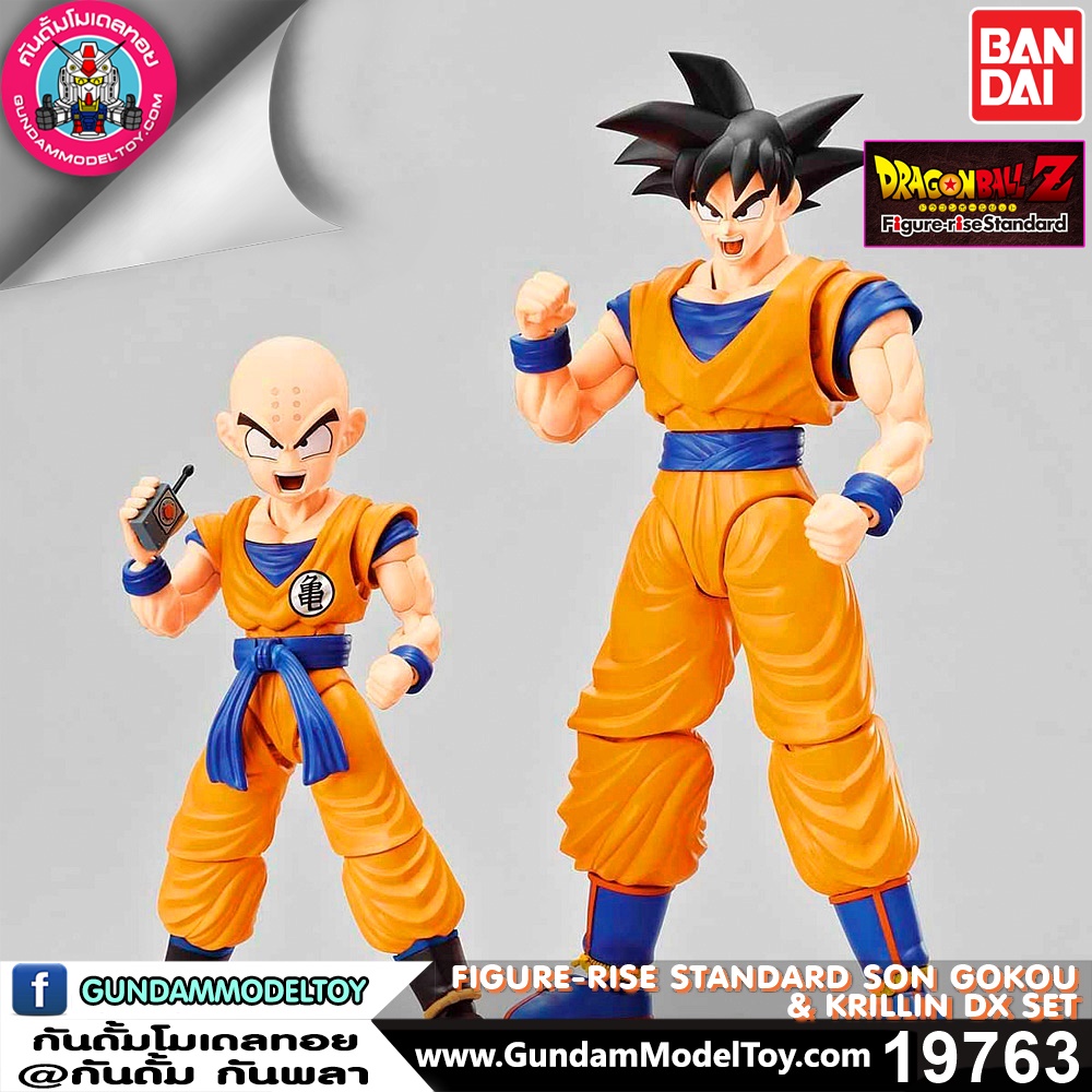 BANDAI ANIME FIGURE-RISE STANDARD SON GOKOU & KRILLIN Dx SET โมเดล การ์ตูน อนิเมะ