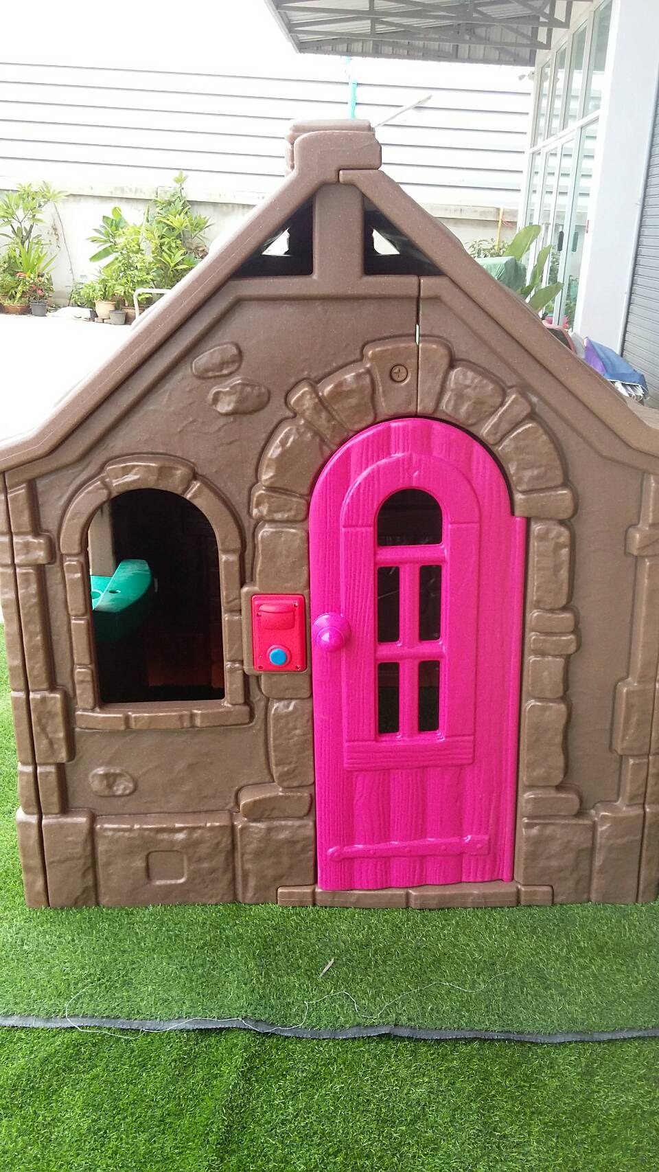 บ้านเด็กเล่น บ้านค็อฟฟี่ สีน้ำตาล