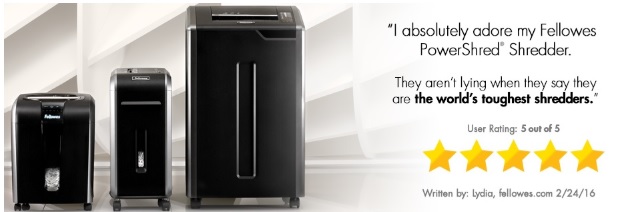 เครื่องทำลายเอกสาร Fellowes รุ่น 485Ci