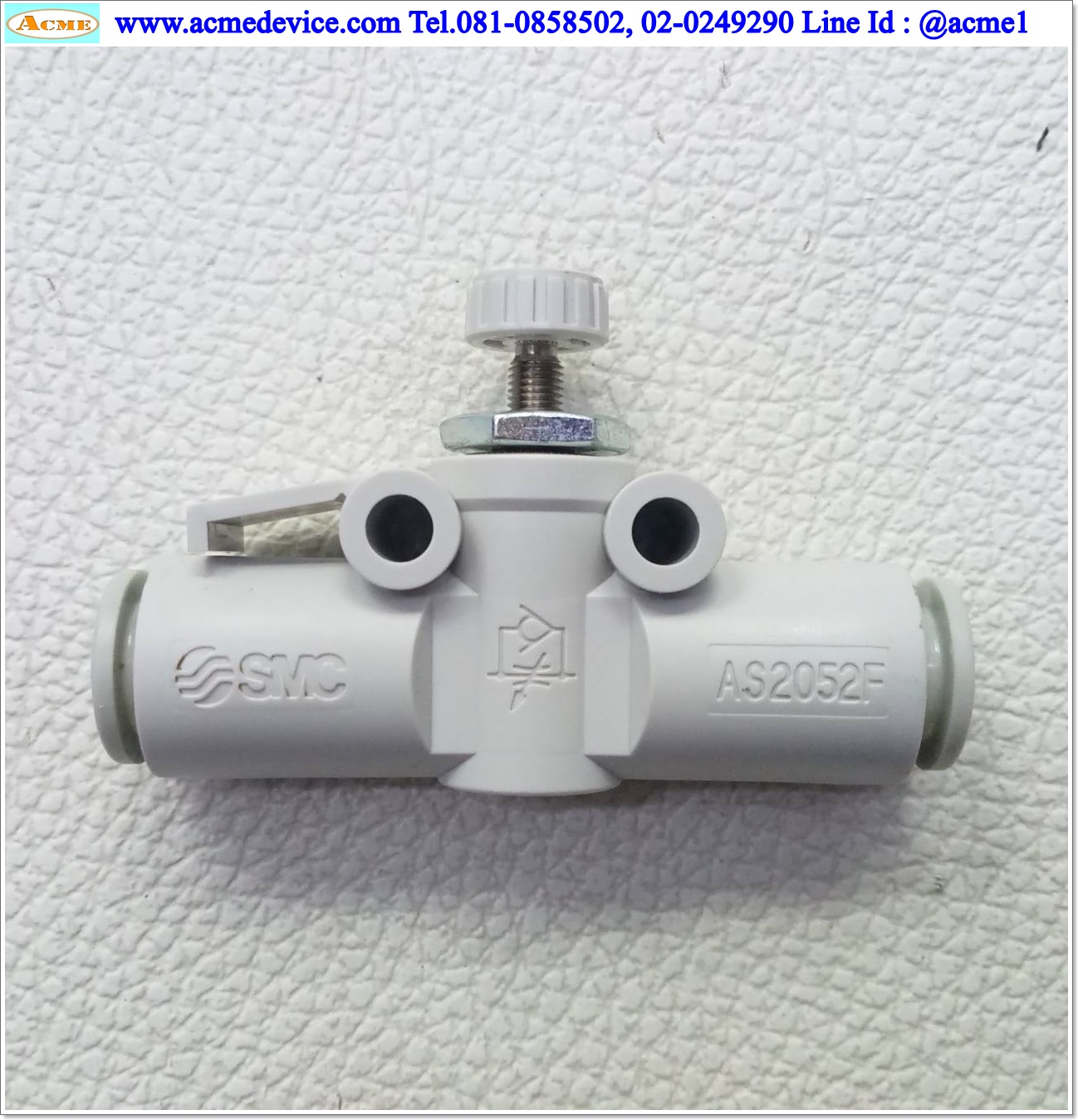Flow Control SMC รุ่น AS2052F-08, สายลม 8 mm.