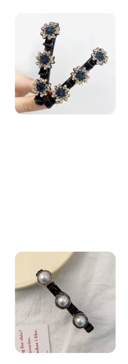 กิ๊บติดผม สี่ชิ้น ราคา 20