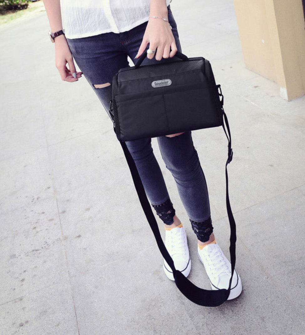 กระเป๋ากล้องยี่ห้อ Soudelor รุ่น D5002 สำหรับกล้องมิลเลอเลส DSLR ทุกรุ่น