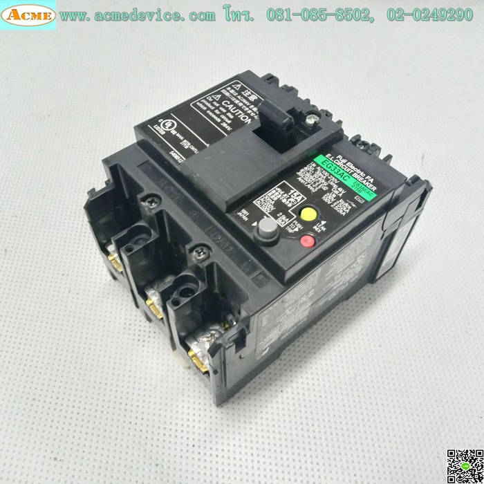 Breaker 3P Fuji รุ่น EG33AC, 15A