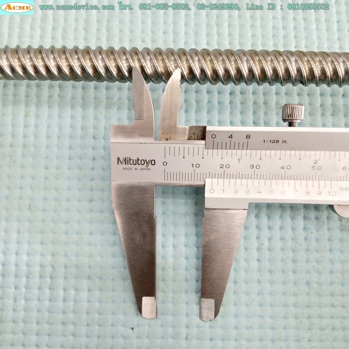 Ball Screw ขนาดเพลา 12 mm.x 710 mm., Stroke 565 mm., Pit 16 mm.