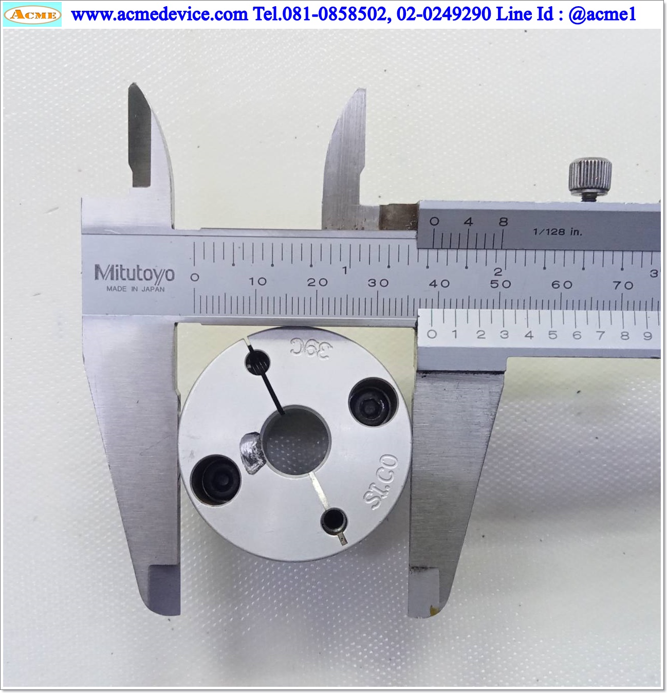 Coupling SI.CO ขนาด ID 11/14mm, OD 39mm, L 31mm