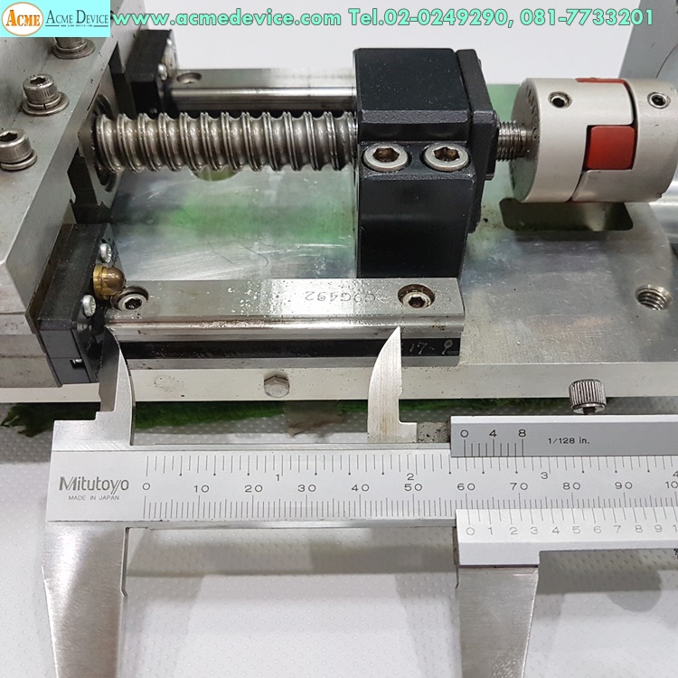 แกนสําเร็จรูป Ball Screw ??? รุ่น ???, ขนาด126 mm x 200 mm, Stroke 60 mm, Pit 5 mm