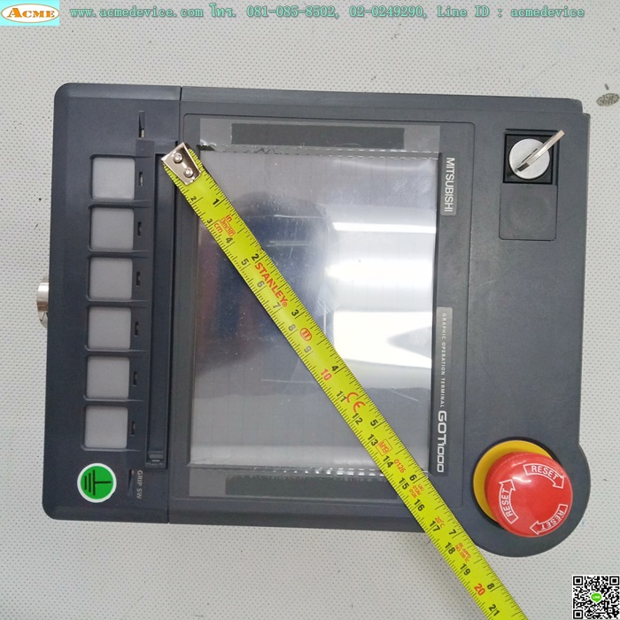 HMI Touch Screen Mitsubishi รุ่น GT1155HS-QSBD, GOT1000, 5.7 นิ้ว (จอสี)