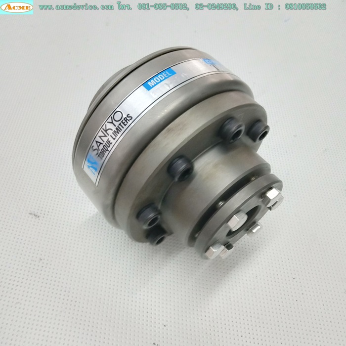 Coupling Torque Limiter Sankyo รุ่น 6TC-5C,15-50Nm, ID 20/20mm, OD 95mm, L 92mm