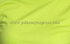 เสื้อยืดเด็ก สีเขียวมะนาว คอวี แขนสั้น Size L
