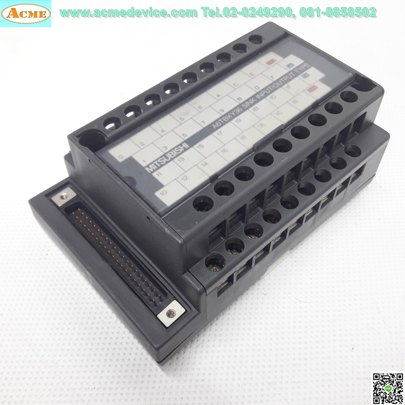 Terminal Block Mitsubishi รุ่น A6TBXY36 SINK, INPUT/OUTPUT