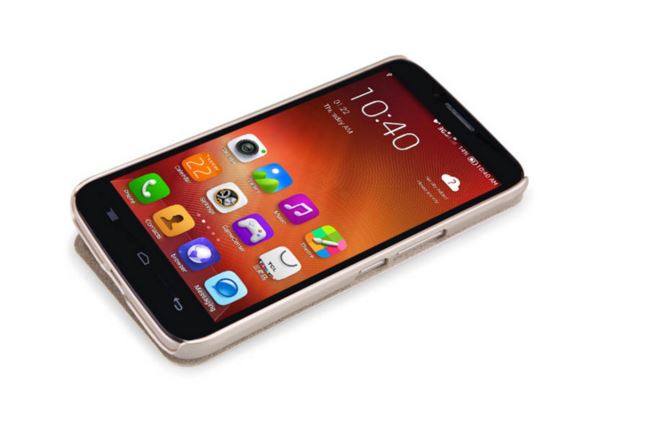 เคสฝาพับ Alcatel Onetouch Flash PLUS จาก nillkin แท้ (สีทอง)