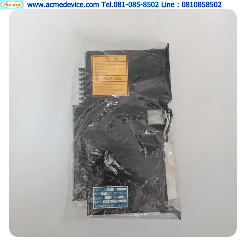 Servo Drive Fuji รุ่น DES750C, 750w