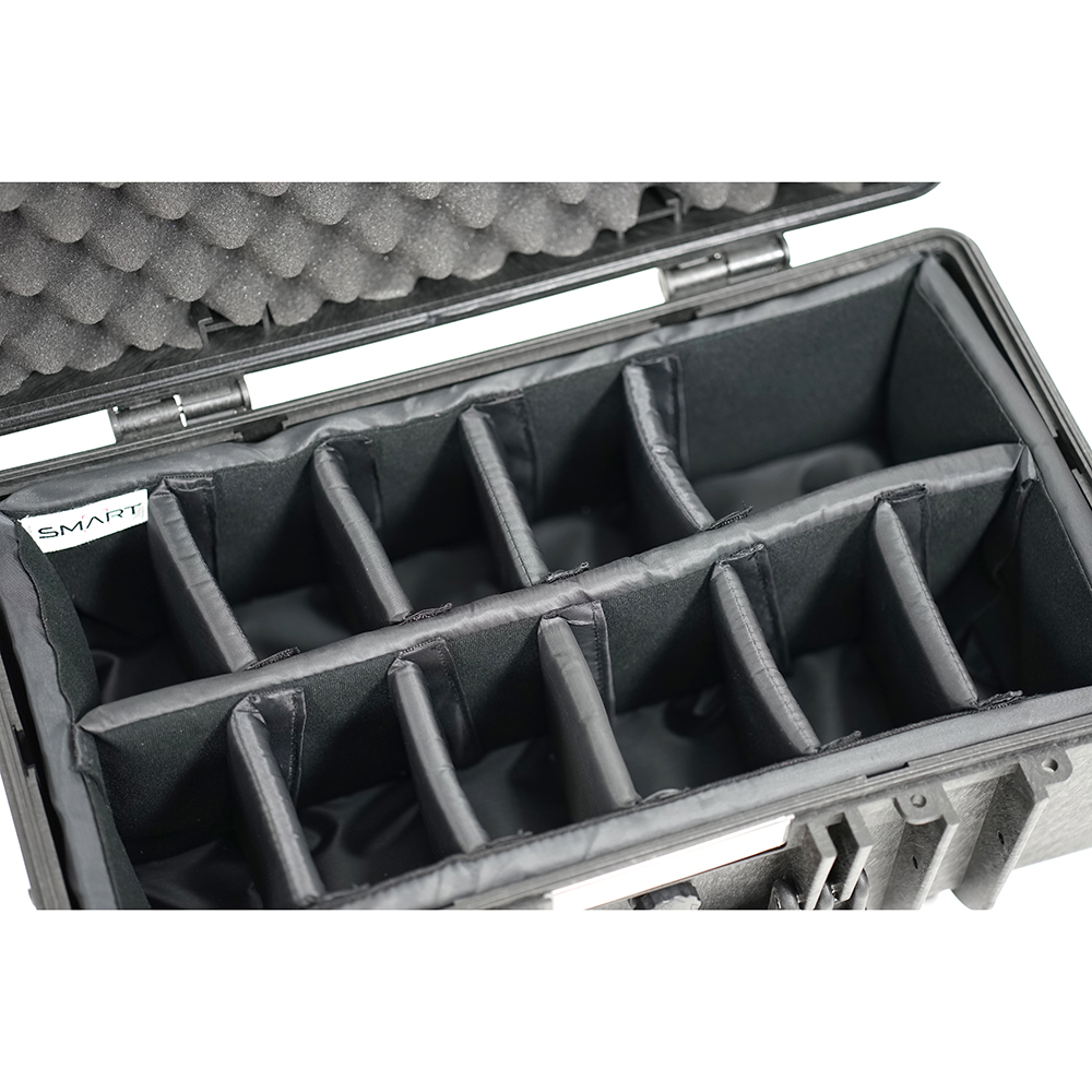 กล่องกันกระแทก Hardcase ยี่ห้อSMART รุ่น SM 512722 Divider สำหรับใส่กล้องและอุปกรณ์ ราคาถูก