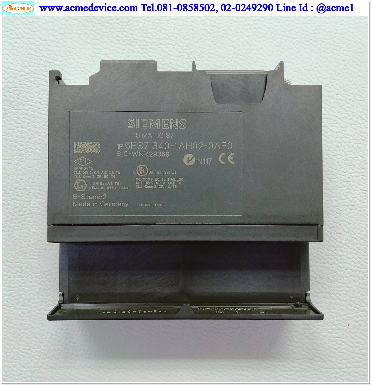 PLC Siemens Simatic รุ่น 6ES7340-1AH02-0AE0, CP340