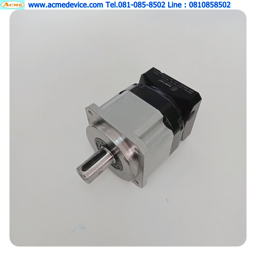 Gear Head Newstart รุ่น AB090L1-010-P2-S2, Ratio 10:1 (เพลาเข้า 19 mm. ออก 22 mm.), for 750w (A)