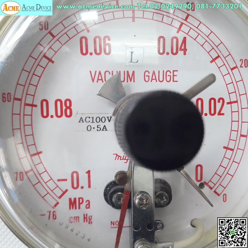 Vacuum Gauge, -0.1MPa