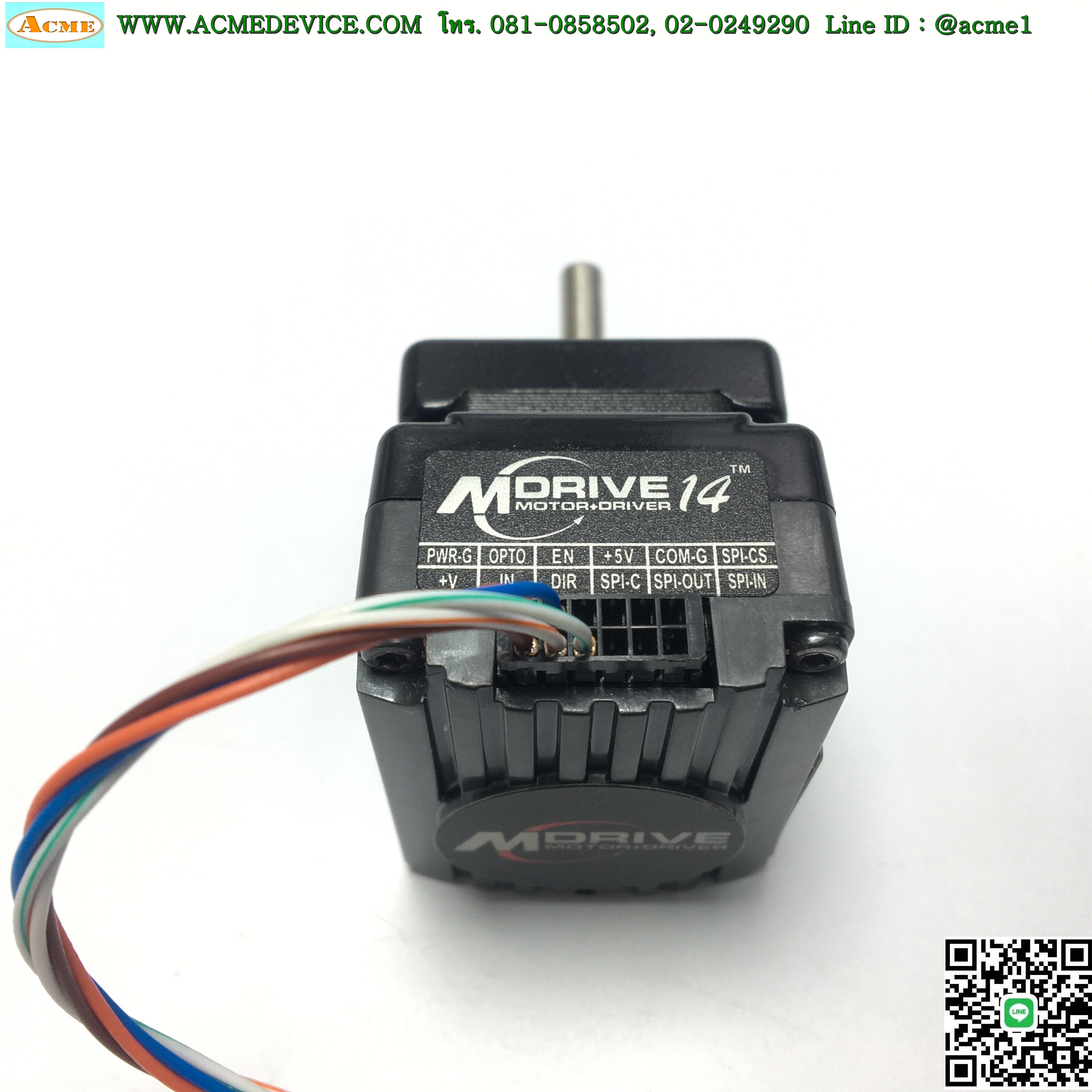 Stepper Built-In Driver IMS รุ่น MDRIVE14, MDBC1410, 12-48Vdc, 400 P/R, P/D