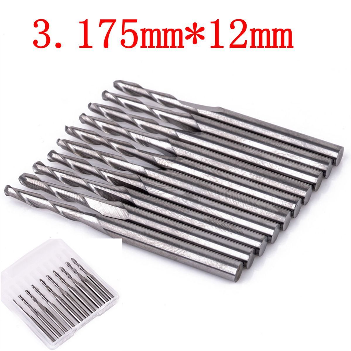 ดอกกัด CNC Milliing คาร์ไบด์ หัวบอล ขนาด 2 mm ฟันยาว 12mm. 2ฟัน.