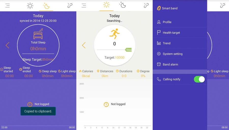 นาฬิกา Misfit Fitness แท้ พร้อมจอ Sleep Monitor รัดข้อมือเพื่อสุขภาพ Android/iOS (สีดำ)
