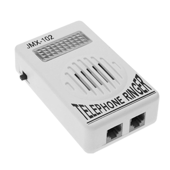 เครื่องขยายเสียงกริ่งโทรศัพท์ (Telephone Ringer Amplifier JMX-102)