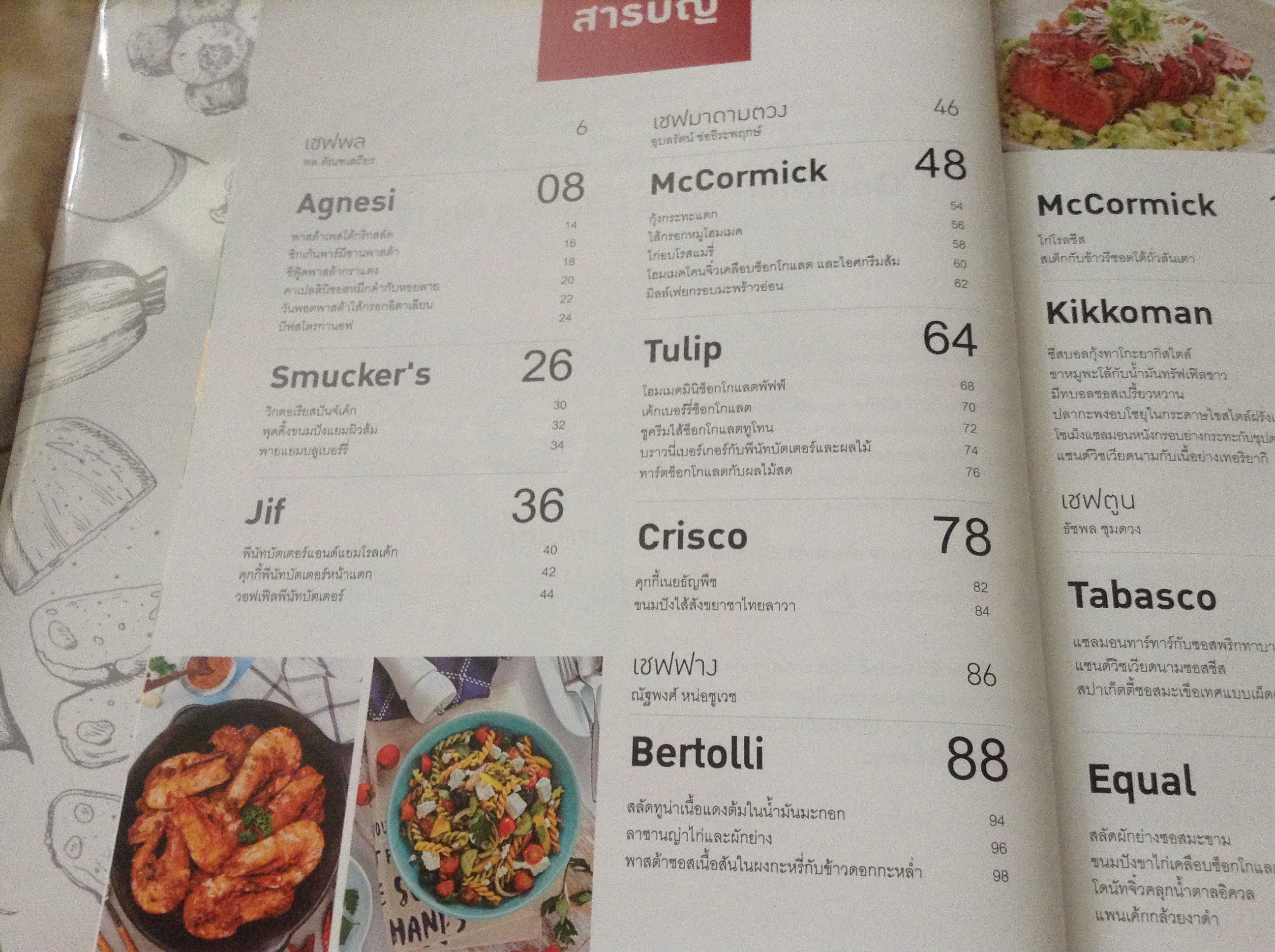 (สั่ง9จ่าย7) Gourmet home cooking no.12 รวมสูตรอาหารห้าเชฟดัง เชฟพล,มาดามตวง,เชฟปิง,เชฟตูน,เชฟฟาง มือหนึ่ง ราคา 500