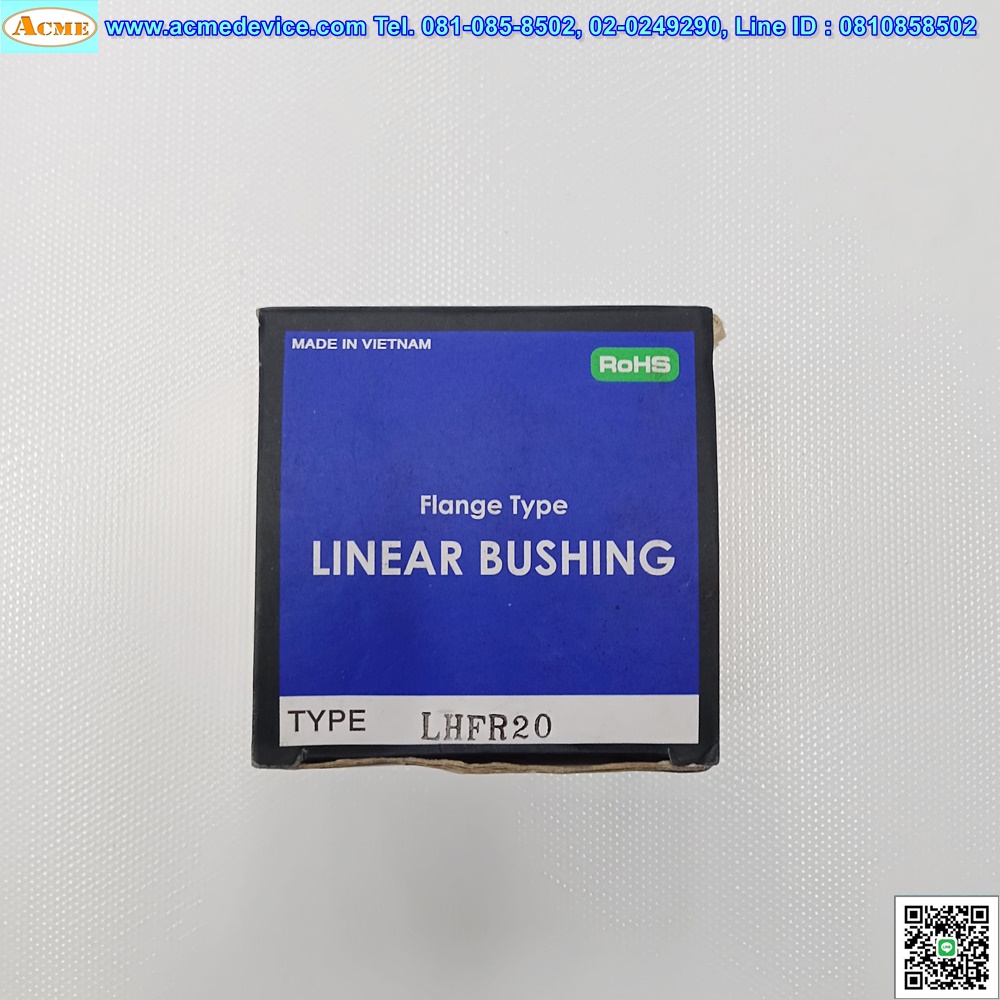 Linear Bushing Misumi รุ่น LHFR20, Dia 20 mm, OD 32 mm, L 42 mm