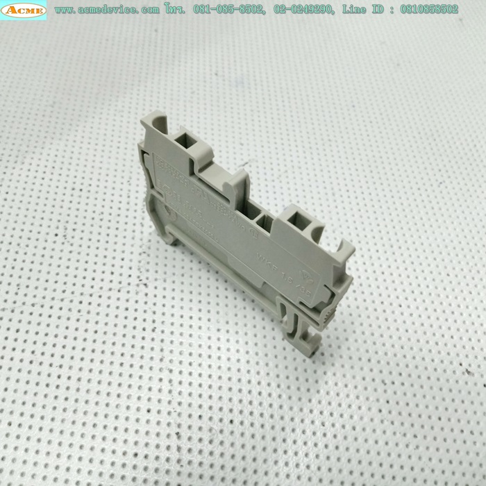 Terminal Block WKF1.5/35, 4 mm. (กล่องละ 50 ตัว)