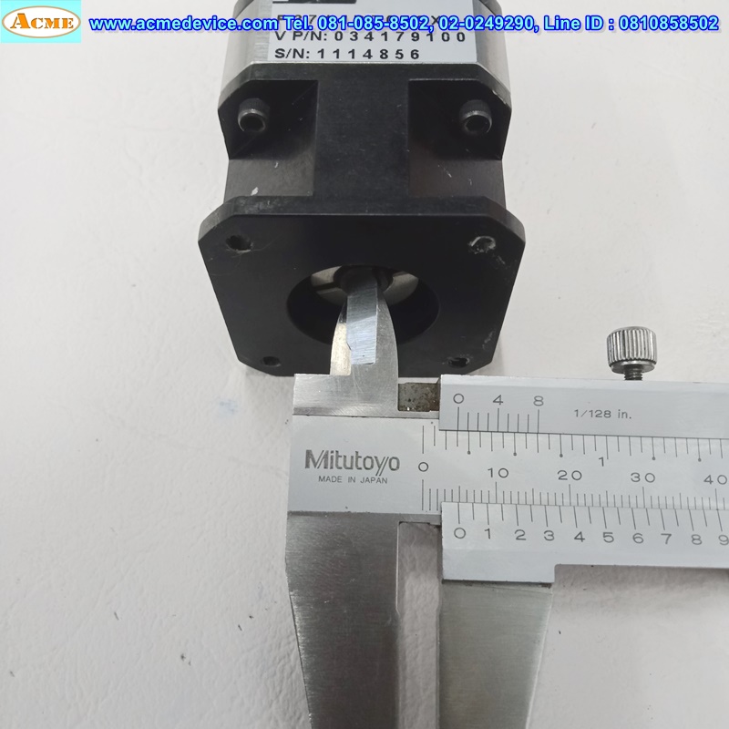 Gear Head Faber รุ่น P371-IB7000X01, Ratio 10:1 (เพลาเข้า 5 mm., ออก 12 mm.), for Stepping □ 42x42 ∅ 22