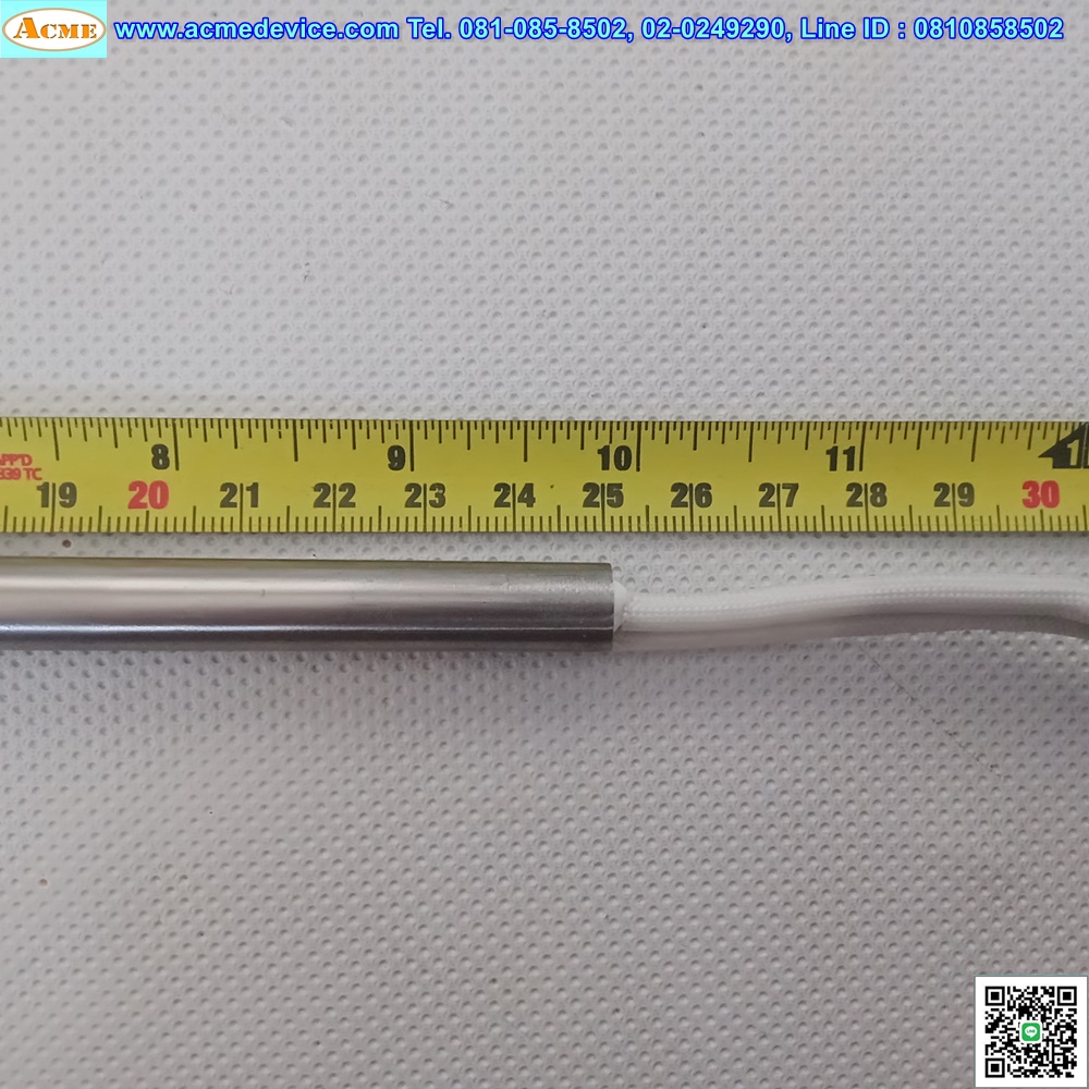 Heater HCH 10x250/220V, 400W, ขนาด 10 x 250 mm.