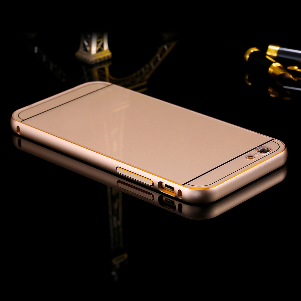 เคสสำหรับโทรศัพท์มือถือ iPhone 5/5s เฟรมอลูมิเนียม (สีทอง/เงิน/ดำ/ฟ้า/ชมพู)