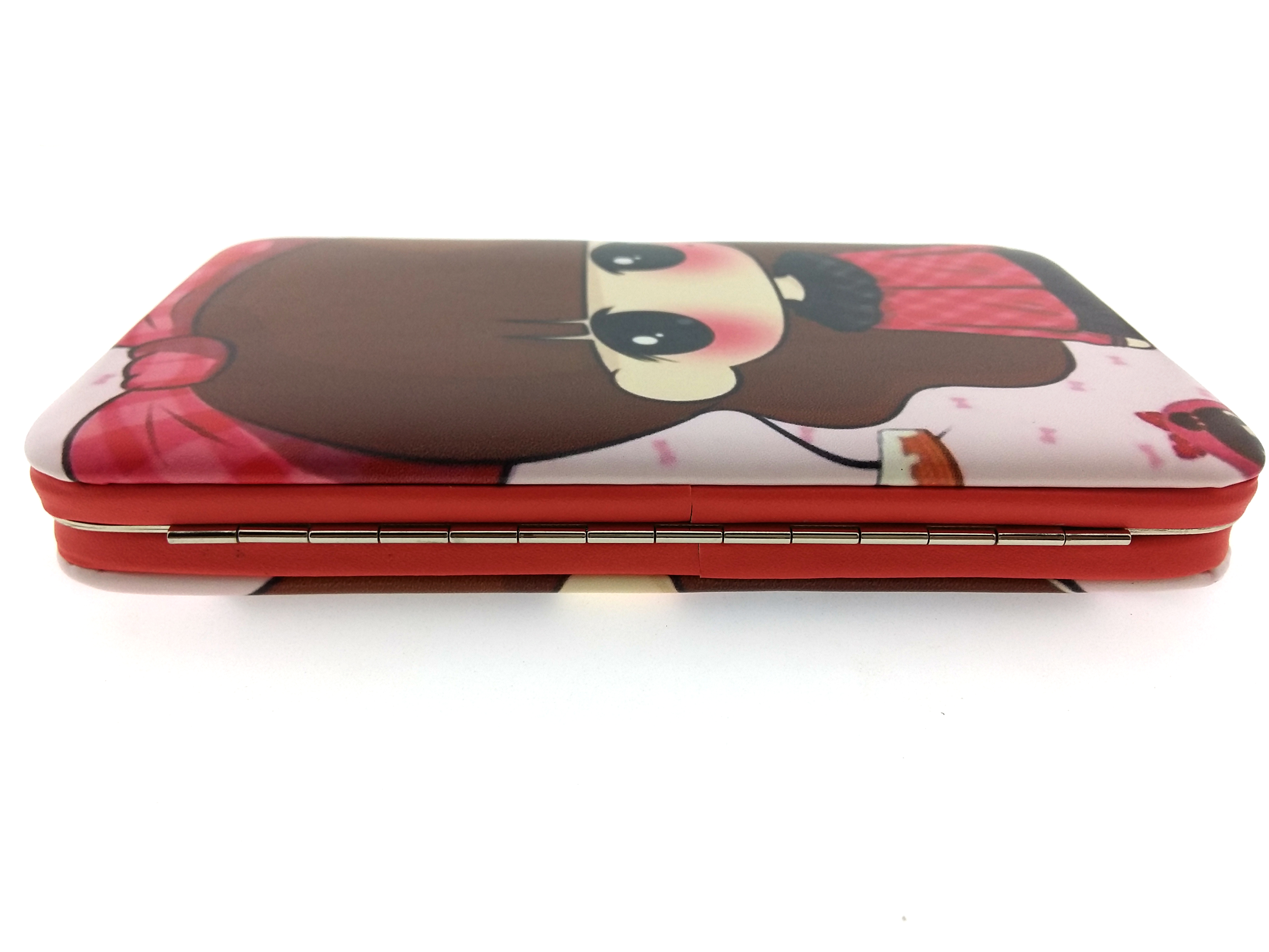 กระเป๋าใส่มือถือสมาร์ทโฟนและของเอนกประสงค์ ลายเด็กผู้หญิง (ขนาด 11x19ซม.)