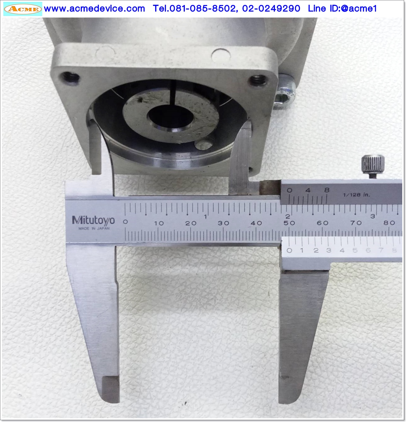 Gear Head Nidec Shimpo รุ่น VRSF-PB-45D-200, Ratio 45:1, เพลาเข้า 14mm, ออก 24mm (for 200w, 400w)