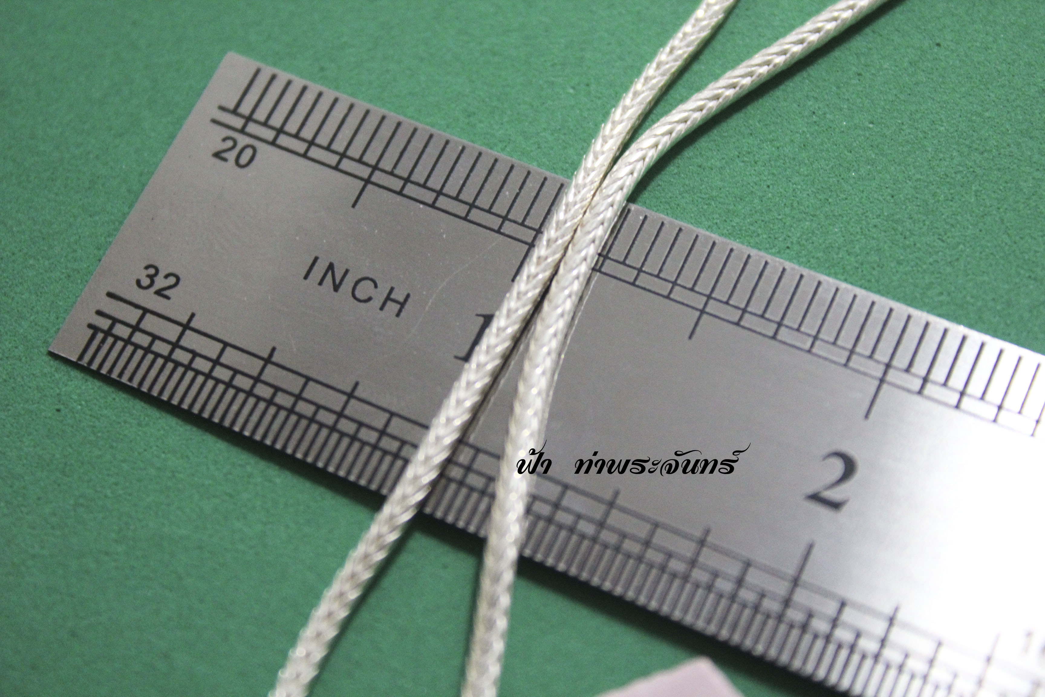 สร้อยคอลายหกเสา เงิน