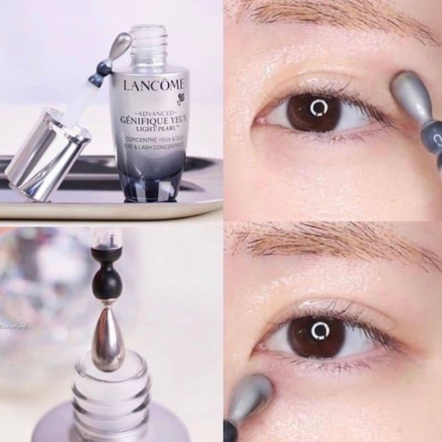 เซรั่มบำรุงรอบดวงตาลังโคม Lancome - Genifique Light Pearl Eye Concentrate 20ml กล่องเทสเตอร์