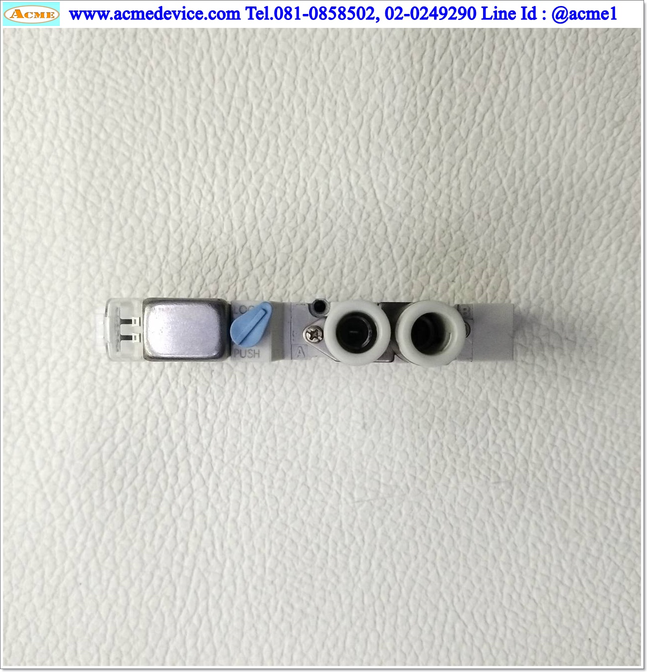 Solenoid Valve SMC รุ่น SY3120-5LOZE-C4, 5/2, 2-position single, Coil 24Vdc (สายลม 6 มม.)