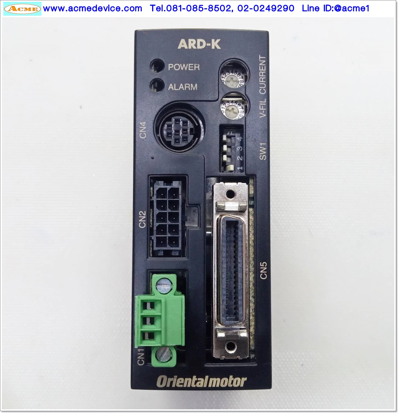 แกนสําเร็จรูป Ball Screw Suruga Seiki รุ่น PG413-R05AG-PAP, Sensor 5Vdc, ขนาด 40x40mm, Stroke 13mm & Stepping Oriental รุ่น ARD-K (Driver set)
