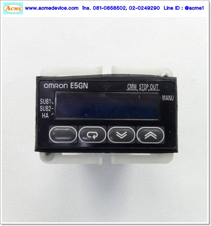 Temperature Controller Omron รุ่น E5GN-R1TD, 24 VAC/DC, Output Relay