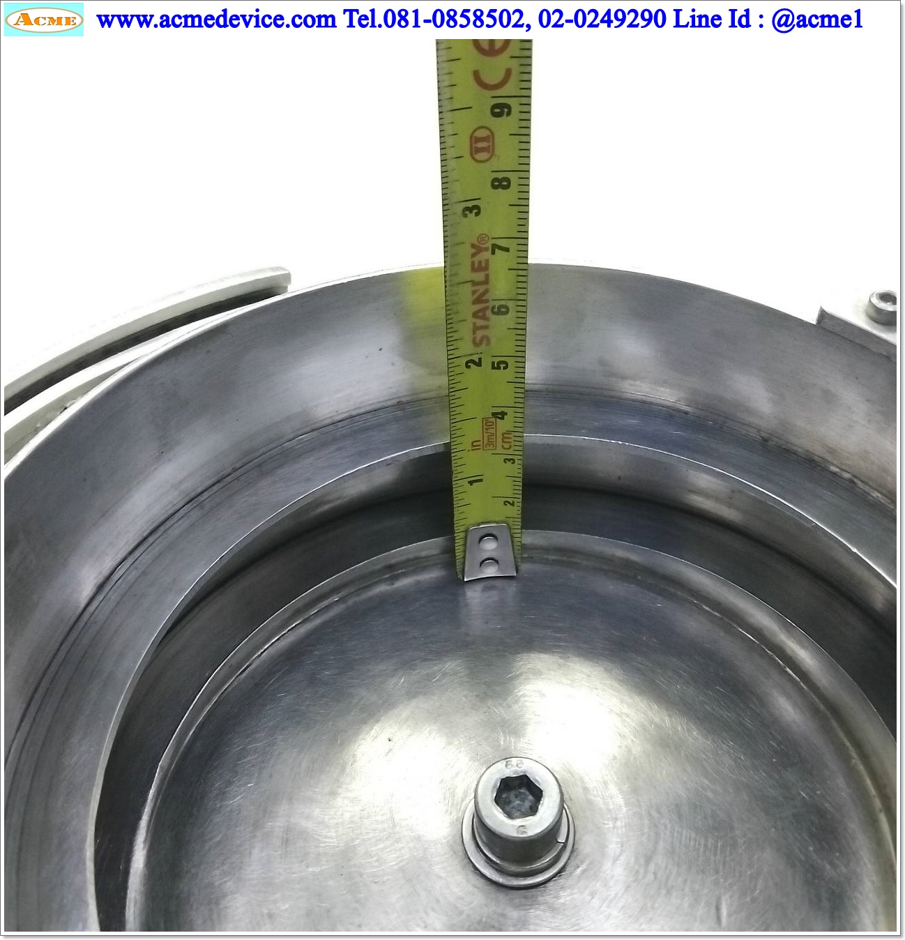 Bowl Feeder Fujicon รุ่น HSF-140/R2, ขนาด 200 x 155 mm. & Controller SVF-388