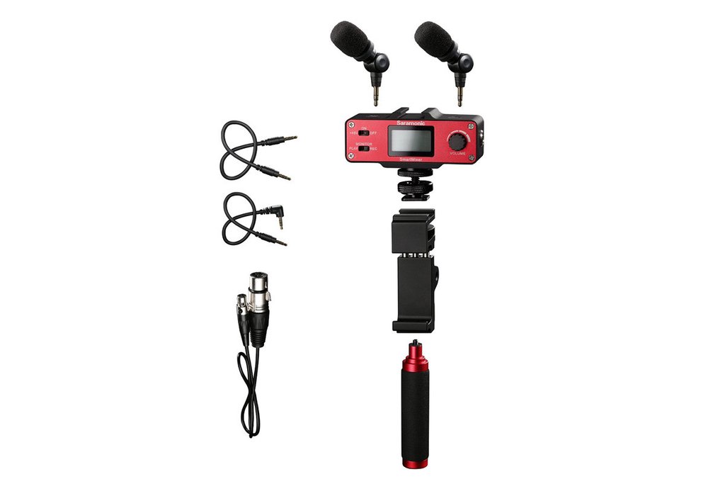 Saramonic SmartMixer เครื่องขยายเสียงขนาดเล็กสำหรับสมาร์ทโฟน