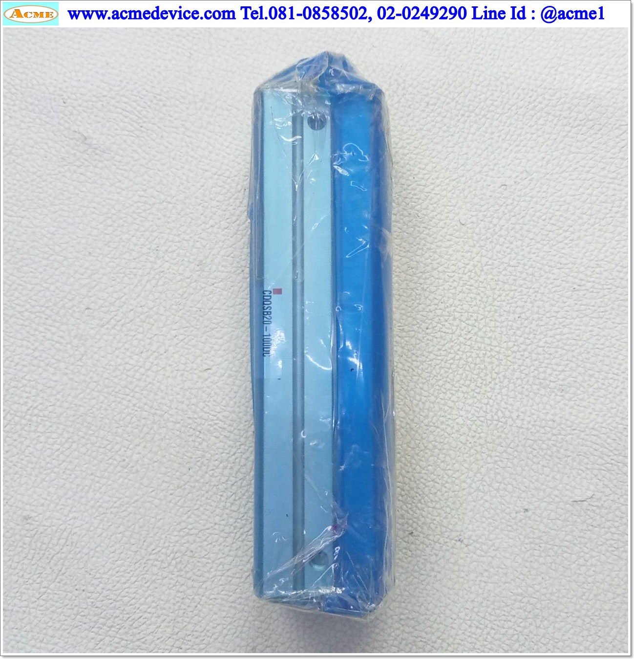 Air Cylinder SMC รุ่น CDQSB20-100DC, Bore 20 mm., Stroke 100 mm.