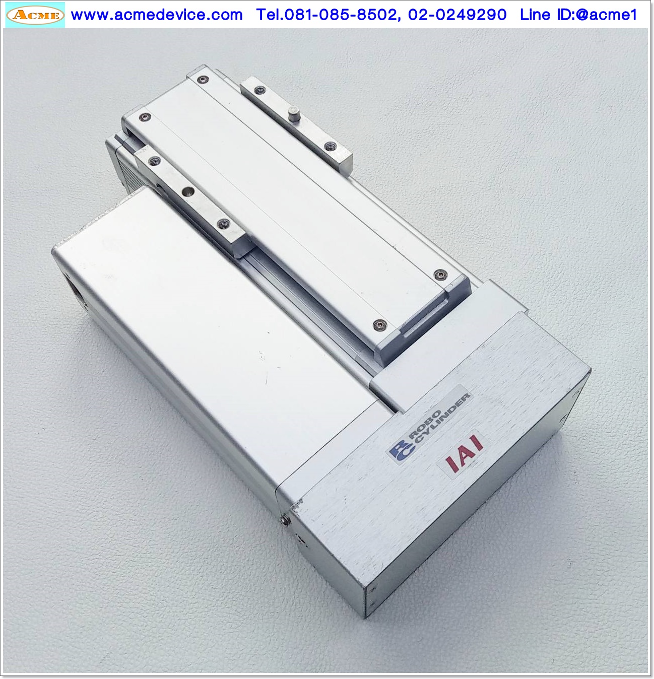 แกนสําเร็จรูป Ball Screw IAI รุ่น RCS3P-SA8R-I-100-30-50-T2-R01-MLS-WT, ขนาด 260 mm, Stroke 50 mm, Pit 30