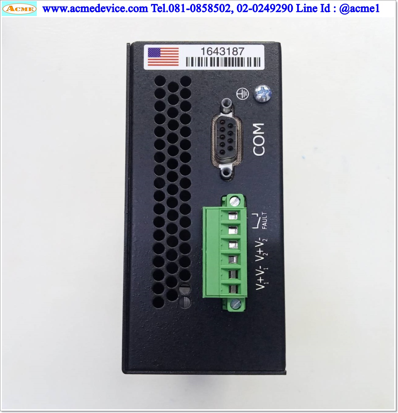 Industrial Hub Red Lion รุ่น 716TX, 10-30Vdc, 16 Port