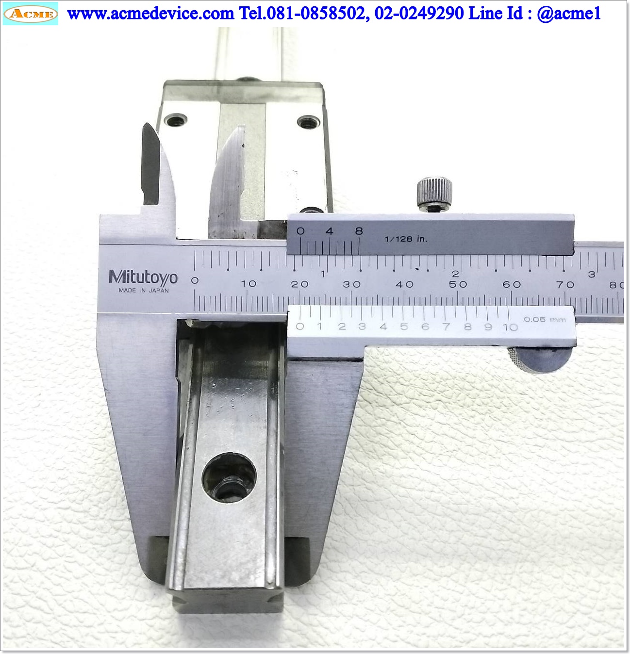Linear Block and Rail THK รุ่น SSR20, รางสไลด์ขนาด 20 x 520 mm. ( 2 Block )