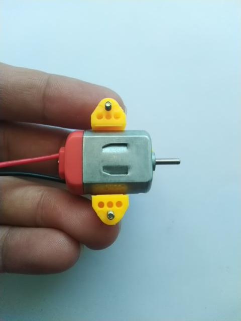 มอเตอร์ของเล่นบัดกรีสายพร้อมชุดล็อก