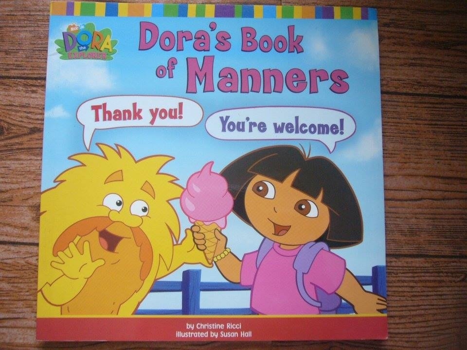 (4แถม4) Dora's book of manners ราคา 95